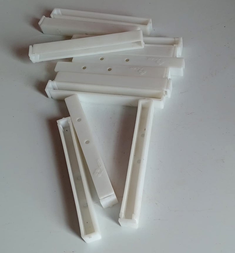 Ventilation Purpose Fixed Louver White 6mm 12 Pcs  - Image 4