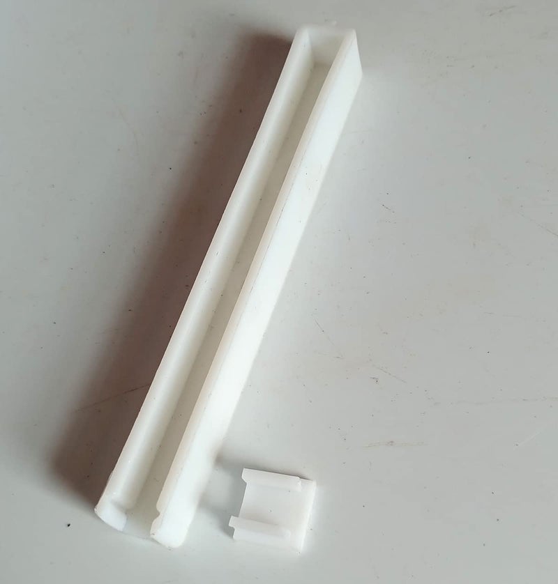 Ventilation Purpose Fixed Louver White 6mm 12 Pcs  - Image 2