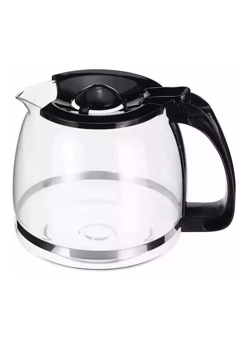 DLC Coffee Machine Jug / Carafe – Replacement Coffee Pot, 1200ml Capacity, Black - Image 1