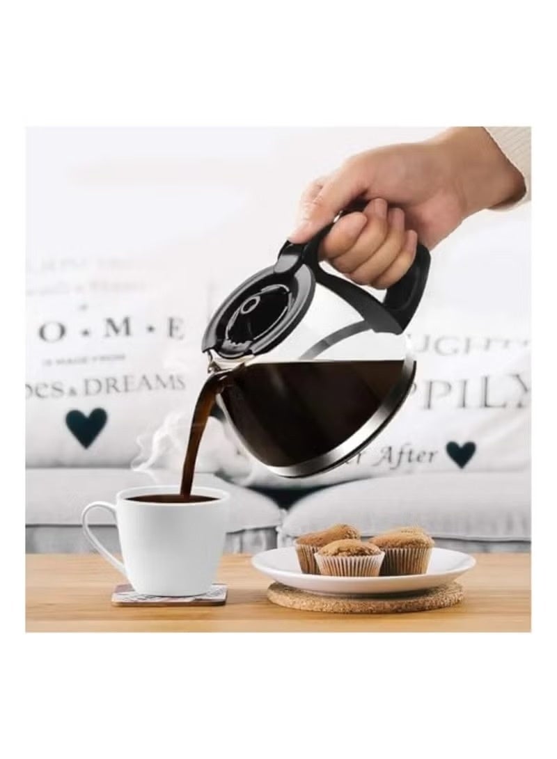 DLC Coffee Machine Jug / Carafe – Replacement Coffee Pot, 1200ml Capacity, Black - Image 3