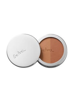 Ere Perez Natural Rice Powder Bronzer + Contour | Oil Absorbing, Velvet Shimmer Finish, Medium Coverage | Sunflower + Chamomile Oil, Vitamin E | Vegan, Cruelty-Free, Clean Beauty (Tulum)  - Image 1