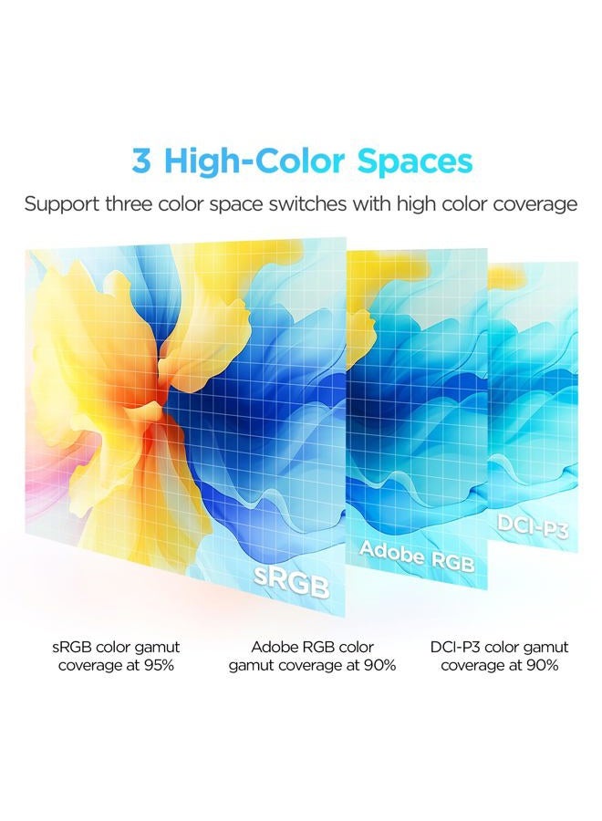 Ugee UE12 11.6 inch Drawing Tablet with Screen, Graphic Tablet with Full-Laminated Screen, 124% sRGB Color Gamut, Battery-Free Stylus & 8 Shortcut Keys, Drawing Pad Compatible with Windows/Mac/Android - Image 3