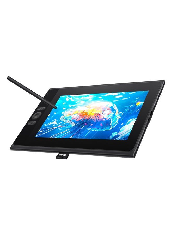Ugee UE12 11.6 inch Drawing Tablet with Screen, Graphic Tablet with Full-Laminated Screen, 124% sRGB Color Gamut, Battery-Free Stylus & 8 Shortcut Keys, Drawing Pad Compatible with Windows/Mac/Android - Image 1