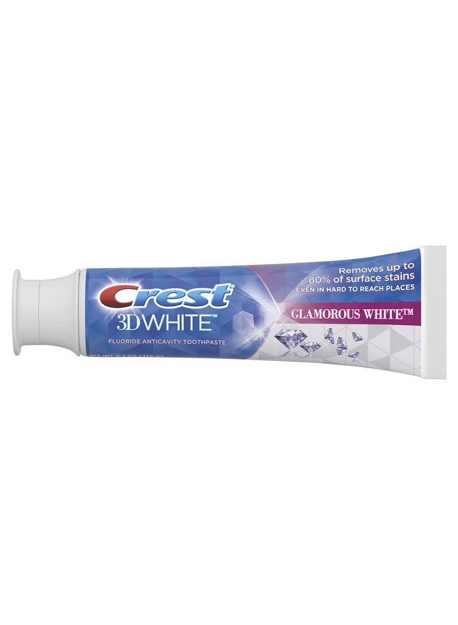 Crest 3D White Whitening Toothpaste Glamorous White 4.1 Oz - Image 3