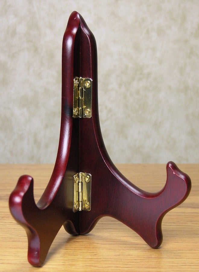 بانبيري ديزاينز حوامل عرض قابلة للطي من خشب الماهوجني من بانبيري ديزاينز - حوامل عرض - جودة ممتازة - حامل صور وكتب صغيرة - عبوة من 3 قطع - ارتفاع 5 بوصات - Image 2