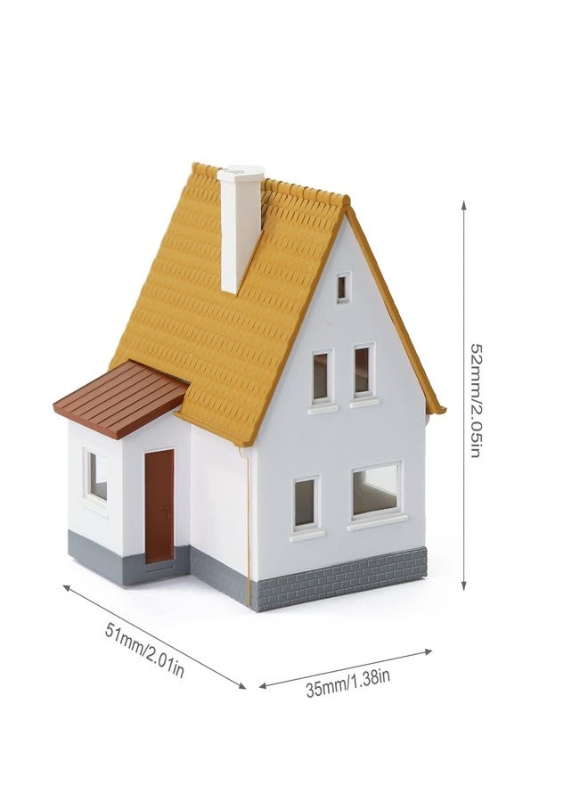 Evemodel One Set N Scale 1:160 Model Village House Assembled Model Architectural Building Layout JZN03Y - Image 4
