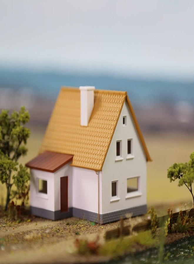 Evemodel One Set N Scale 1:160 Model Village House Assembled Model Architectural Building Layout JZN03Y - Image 2