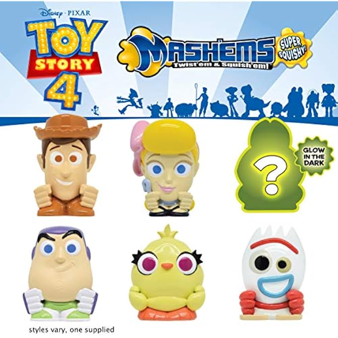 Mash'ems 50084 قصة لعبة 4 - أنماط متنوعة، أزرق - Image 2
