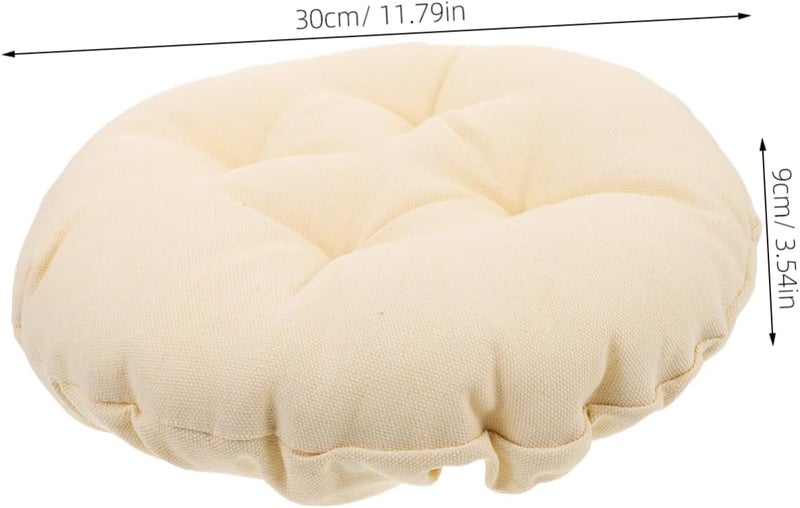 MAGICLULU Round Bar Stool Covers Elastic Washable Seat Slipcovers for Kitchen Living Room Stylish Protection for Round Stools Easy to Clean Low Maintenance Fits - Image 2