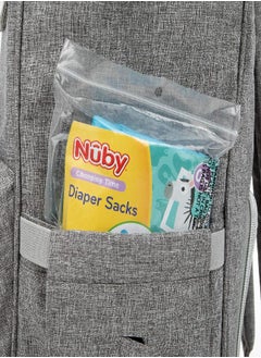 Nuby Nuby Diaper Disposable Bags, Fresh Baby Powder Scent, 2 Pack (50 Count Each Pack)  - Image 4