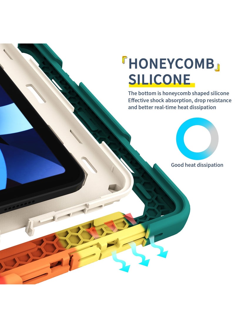 For Honor X8 pro/X9 case, 360 degree rotation of the bracket silicone Armor Grip foldable stand case