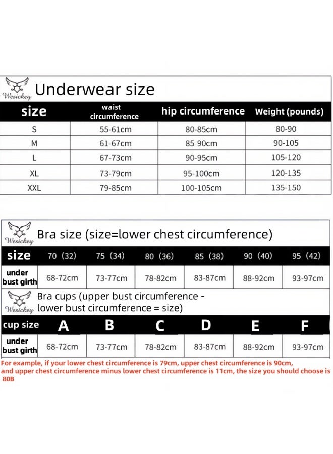 KUYING New Comfortable Skin Friendly And Breathable Lingerie Set Set Of 3 - Image 3