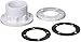 Pentair Pentair 542429 Threaded and Socket Standard Body Concrete Walled Vinyl Liner Return Pool Fitting, White  - Image 2