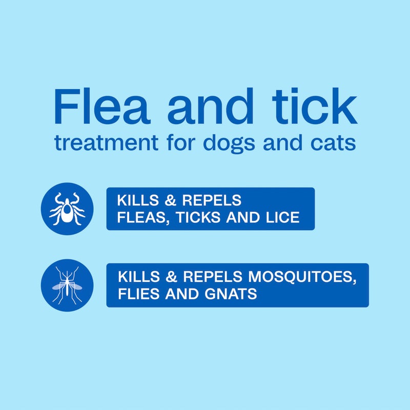 ADAMS Plus Pyrethrin Dip For Dogs and Cats, Kills and Repels Fleas, Ticks, Lice, Gnats, Mosquitoes and Flies, 4 fl oz - Image 2