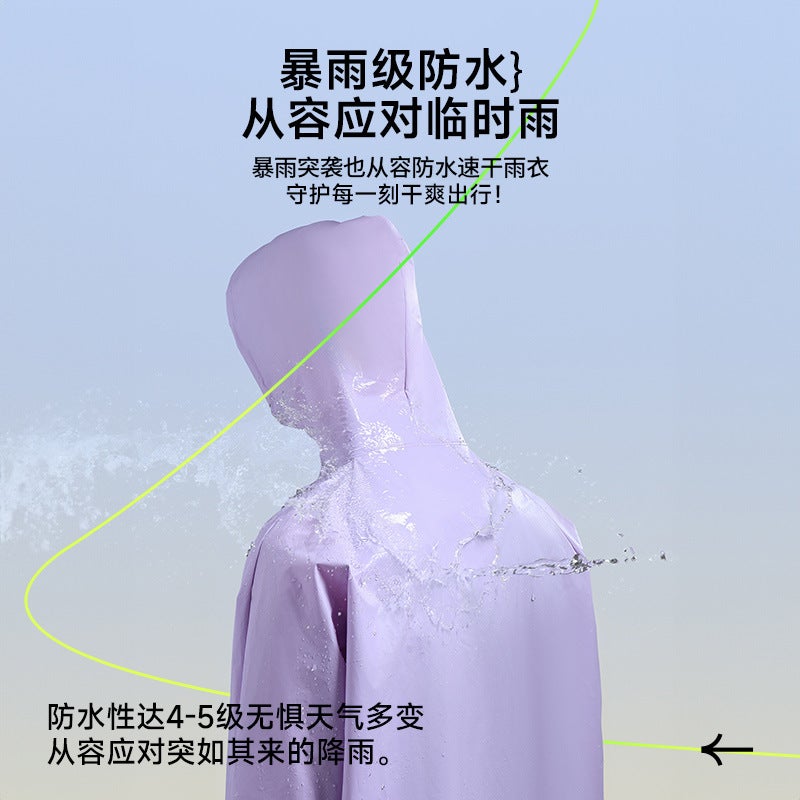 Disposable Raincoat Single Long Full-Body Anti-Rainstorm Men'S Adult Outer Wear Travel Portable Thickened Children'S Poncho - Image 5