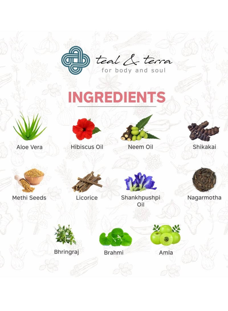 تيال آند تيرا زيت شعر تيل آند تيرا بالبصل والخروع 200 مل - Image 3