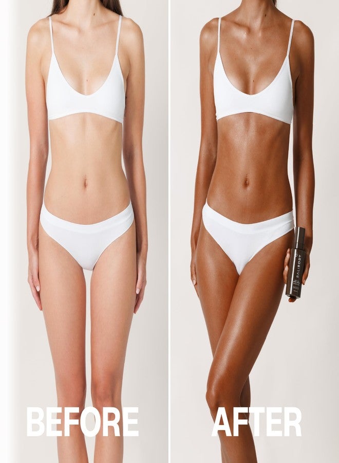 Bali Body سيروم تان الجسم الذاتي من بالي بودي | سيروم تان ذاتي خالي من الخطوط للنساء لجميع أنواع البشرة، تان مزيف ملون للحصول على توهج برونزي طبيعي تدريجي | نباتي، خالي من القسوة، مصنوع في أستراليا (180 مل/6.1 أونصة سائلة) - Image 3