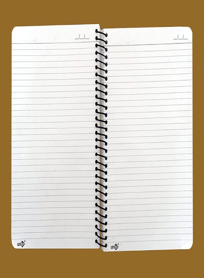 INNAXA Brown Kraft Wiro Notebook A4 - Pack of 2 100 Pages Per Notebook - Image 4