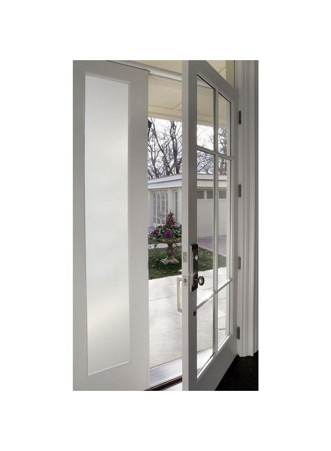 Artscape 010124 Etched Glass Window Film 12" X 83" Matte White - Image 3