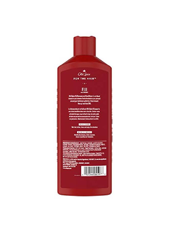 Old Spice Fiji 2In1 Shampoo And Conditioner For Men 13.5 Fl Oz 5.449 Fl Oz - Image 3