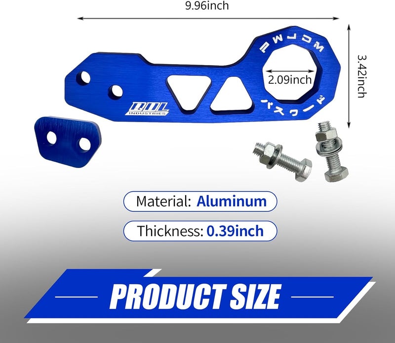 Leediga High-Strength Blue Tow Hook - Image 2