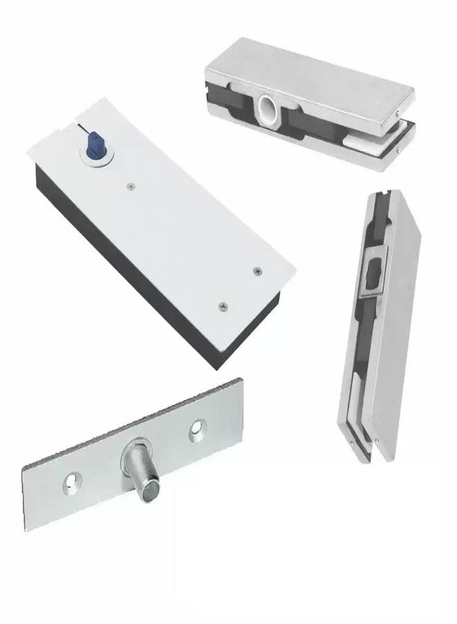 YDT GROUPS Double Cylinder Floor Spring/Door Closer Set SS (Silver) Color Model-120kg=8400, Color SS., ECO Series-2Years Warranty - Image 1