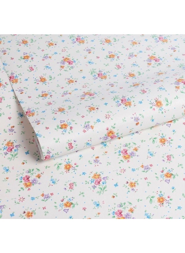 d-c-fix 346-0193 Flower Pattern Self Adhesive Foil  - Image 1