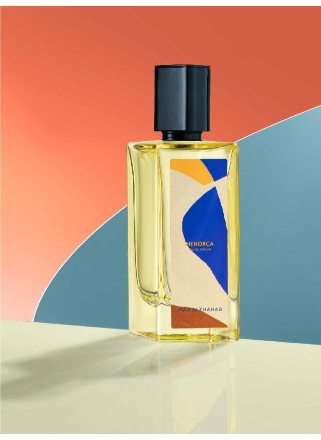 Maa Althahab - MAA ALTHAHAB | Menorca EDP | Long-Lasting & Sophisticated Masculine Scent | 75 ML | For Men Who Embrace Adventure & Elegance - Image 1