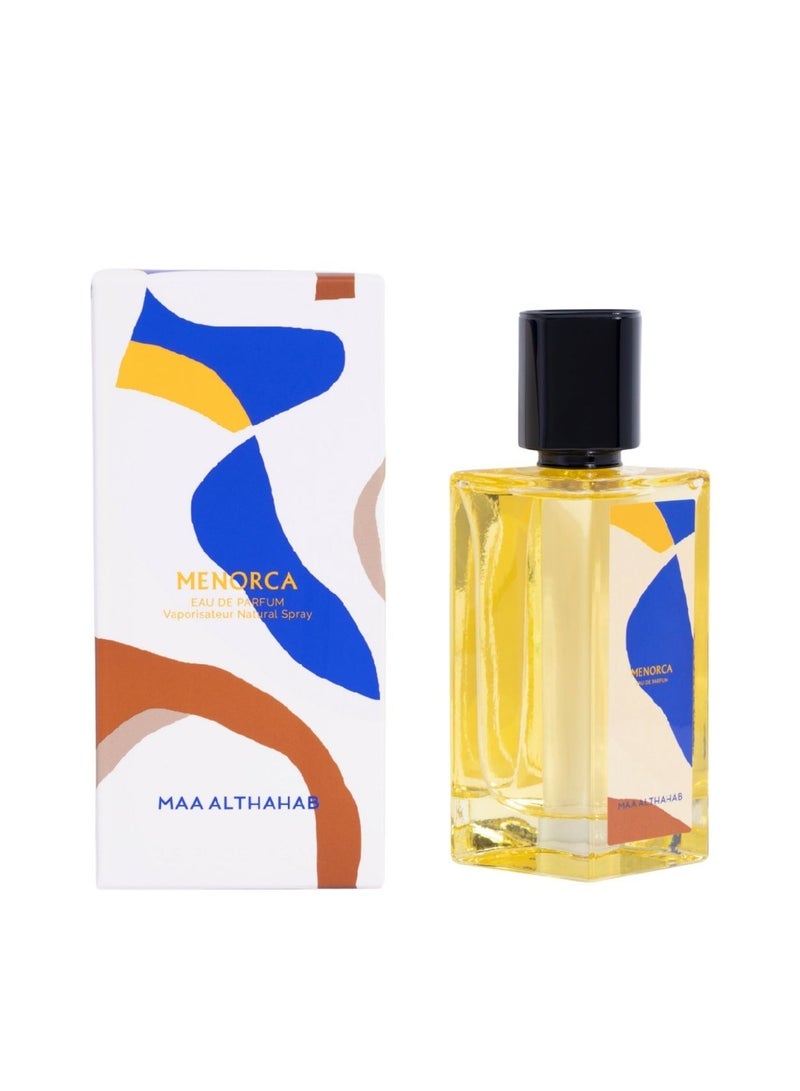 ماء الذهب ماء  الذهب | مينوركا | أو دو بارفان | عطر رجالي ثابت يدوم طويلاً وبرائحة راقية | 75 مل | للرجال الذين يجسدون روح المغامرة والأناقة - Image 2