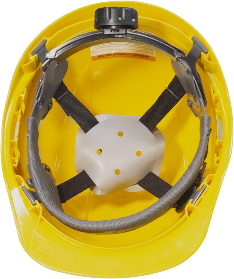 JORESTECH Safety Hard Hat Orange HDPE Cap Style Helmet with 4-Point Adjustable Ratchet Suspension for Work, Home, and General Headwear Protection ANSI Z89.1-14 Compliant HHAT-01 - Image 4
