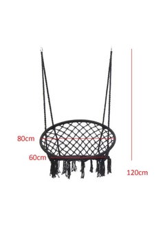 Cady One Round Hammock Chair Swing Black  - Image 2