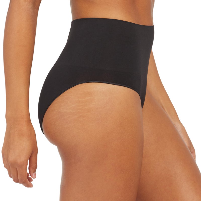 Spanx Women's Everyday Shaping Panties Seamless Panty Black Briefs MD - Image 2