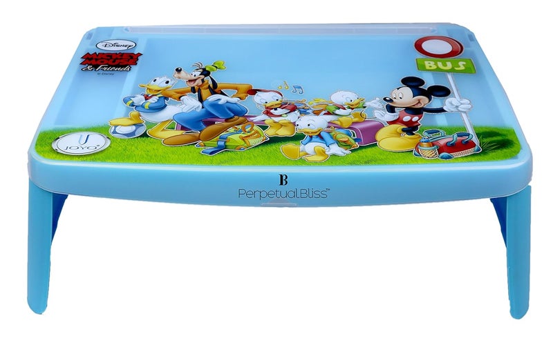 Laxmi Collection Laxmi Collection Kids Plastic Mickey Mouse Table for Multipurpose Use 50x30x20cm Multicolour - Image 1