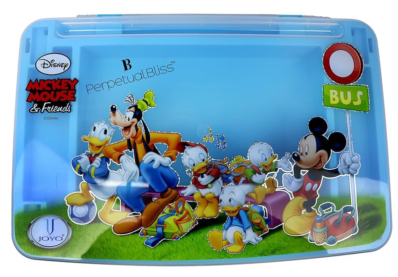 Laxmi Collection Laxmi Collection Kids Plastic Mickey Mouse Table for Multipurpose Use 50x30x20cm Multicolour - Image 3