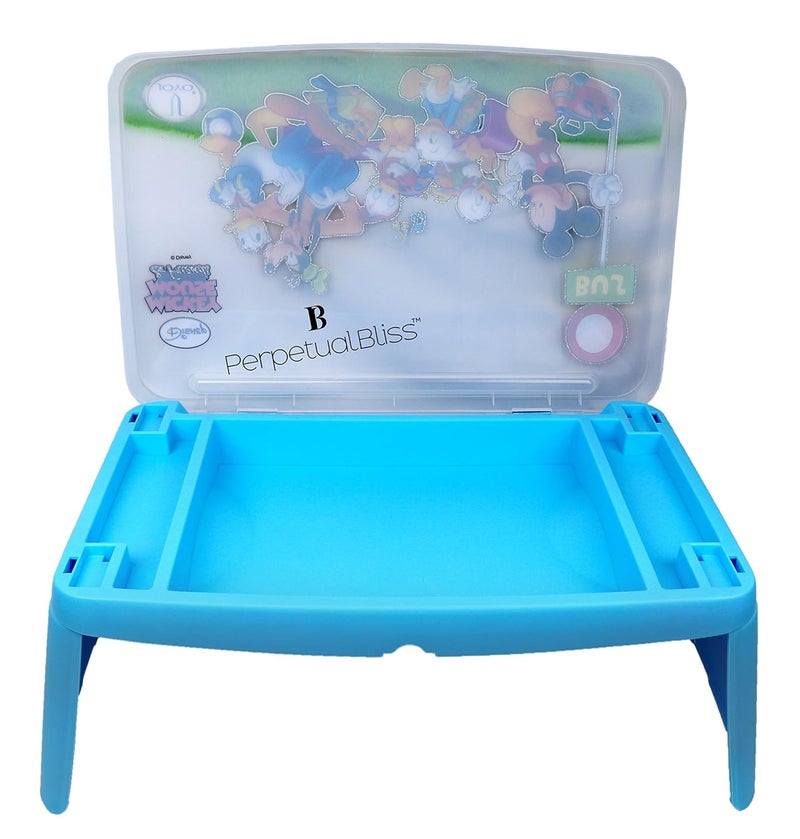 Laxmi Collection Laxmi Collection Kids Plastic Mickey Mouse Table for Multipurpose Use 50x30x20cm Multicolour - Image 2