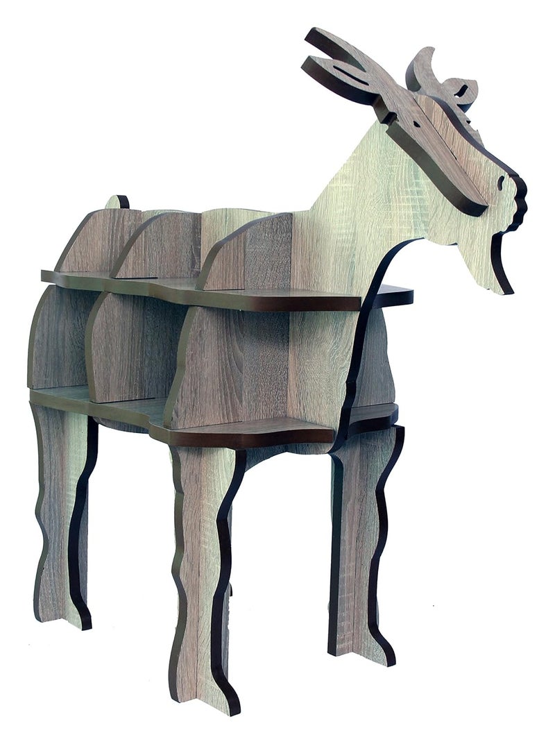 Gr8 Bunch Gr8 Bunch Book Shelf Goat Shaped Small Beige  - Image 3