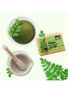 Speaking Tree Detoxifying Moringa Handmade Soap -100Gms  - Image 3