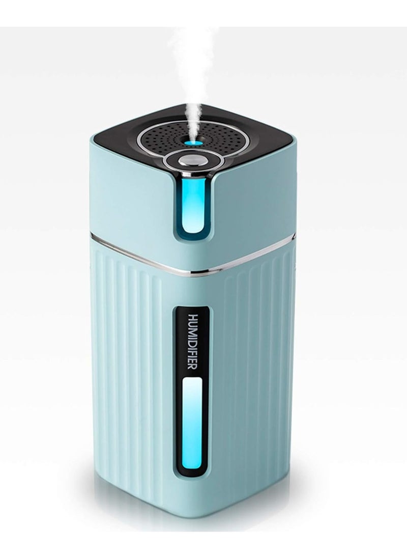 Humidifier for Smart Air Humidifier with Color LED Light for Office Car Bedroom