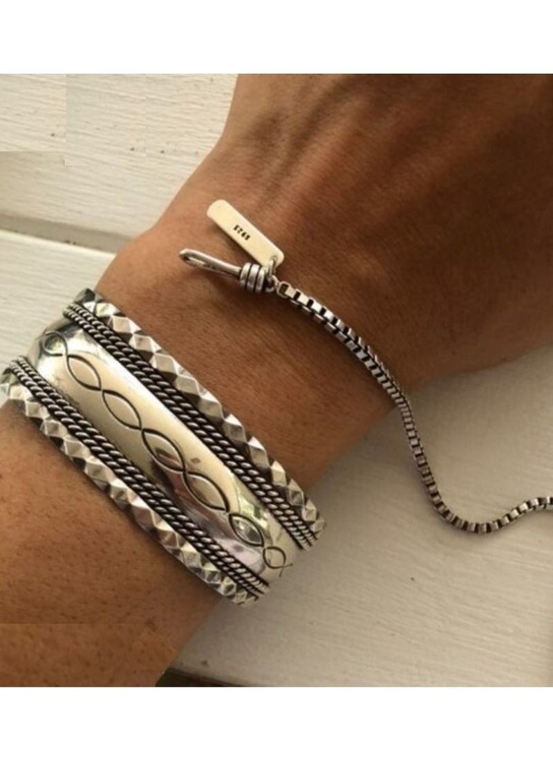 Vitalia - 925 sterling silver women's bracelet - Image 1
