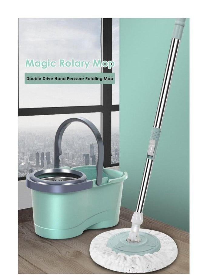 HOMESTAR 360 Rotating Mop With Bucket Green  - Image 3