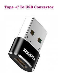 KAKUSIGA Type-C To USB 3.0 Fast Convertor - Black  - Image 1
