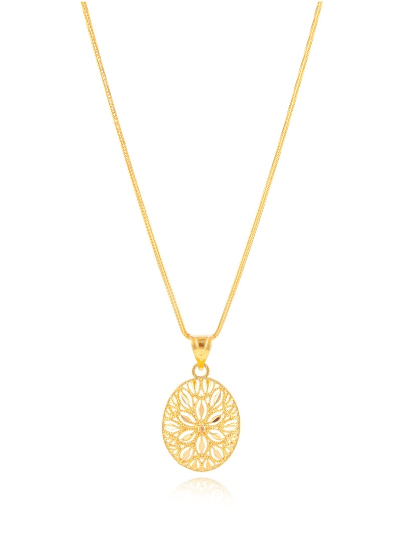 BAFLEH JEWELLERY Your Style with 22kt Gold Pendant and Chain Ensembles  - Image 1