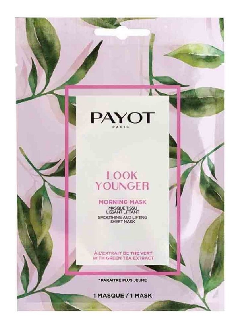 PAYOT Payot Morning Mask Look Younger Smoothing Lifting Sheet Mask 1unit  - Image 1