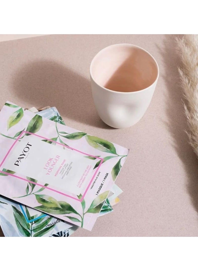 PAYOT Payot Morning Mask Look Younger Smoothing Lifting Sheet Mask 1unit  - Image 2