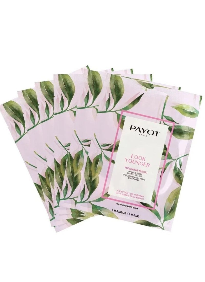 PAYOT Payot Morning Mask Look Younger Smoothing Lifting Sheet Mask 1unit  - Image 3