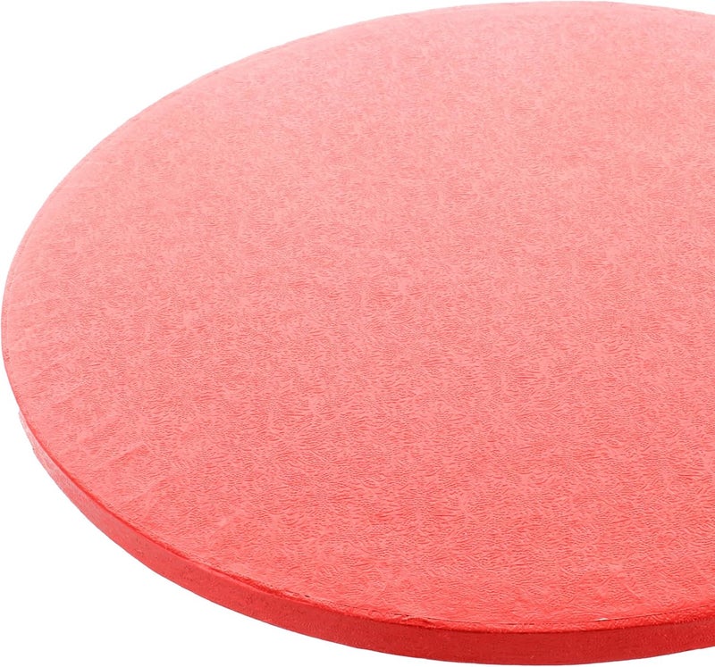 Culpitt Red Board & Box Set | 8" | White Cake Box & Drum, Box And Cake Board, Storage & Transport Combo - Image 4