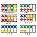 BAIVYLE Preschool Learning Toys for Toddlers 38 Educational Math manipulatives Giant Magnetic Ten Frame Set 5 Ten Frames and 55 Magnetic Montessori Toys for 35 Year Old Boys Girls Birthday Gifts - Image 3