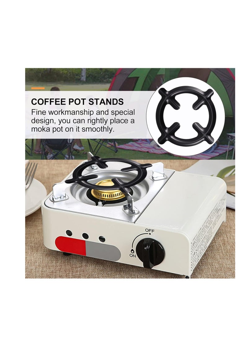SYOSI Gas Ring Trivet Reducer Stove Top Hob Cooker Heat Simmer Coffee Pots Cafetiere Espresso Makers Pans Stainless Steel Kitchen Utensil 3 Pieces - Image 3