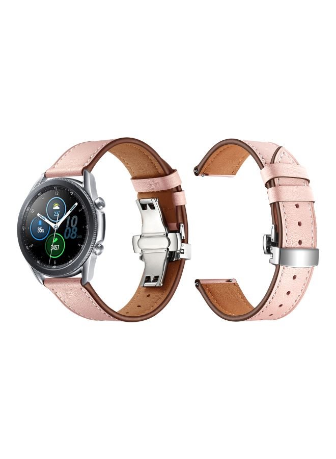 Perfii Replacement Band For Samsung Galaxy Watch 3 45mm Pink - Image 3