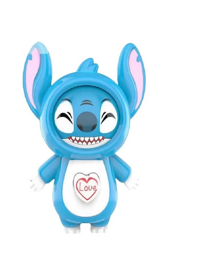 Face Changing Emoji Doll Keychain, Stitch Character Design, Stress Relief Toy